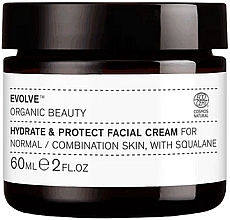 Крем для обличчя - Evolve Organic Beauty Hydrate Protect Facial Cream — фото N2