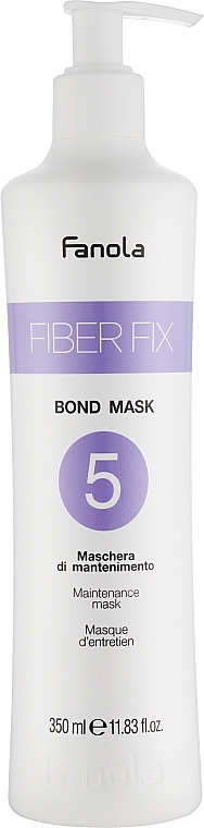 Маска для волосся - Fanola Fiber Fix Bond Mask 5 Maintenance — фото N1