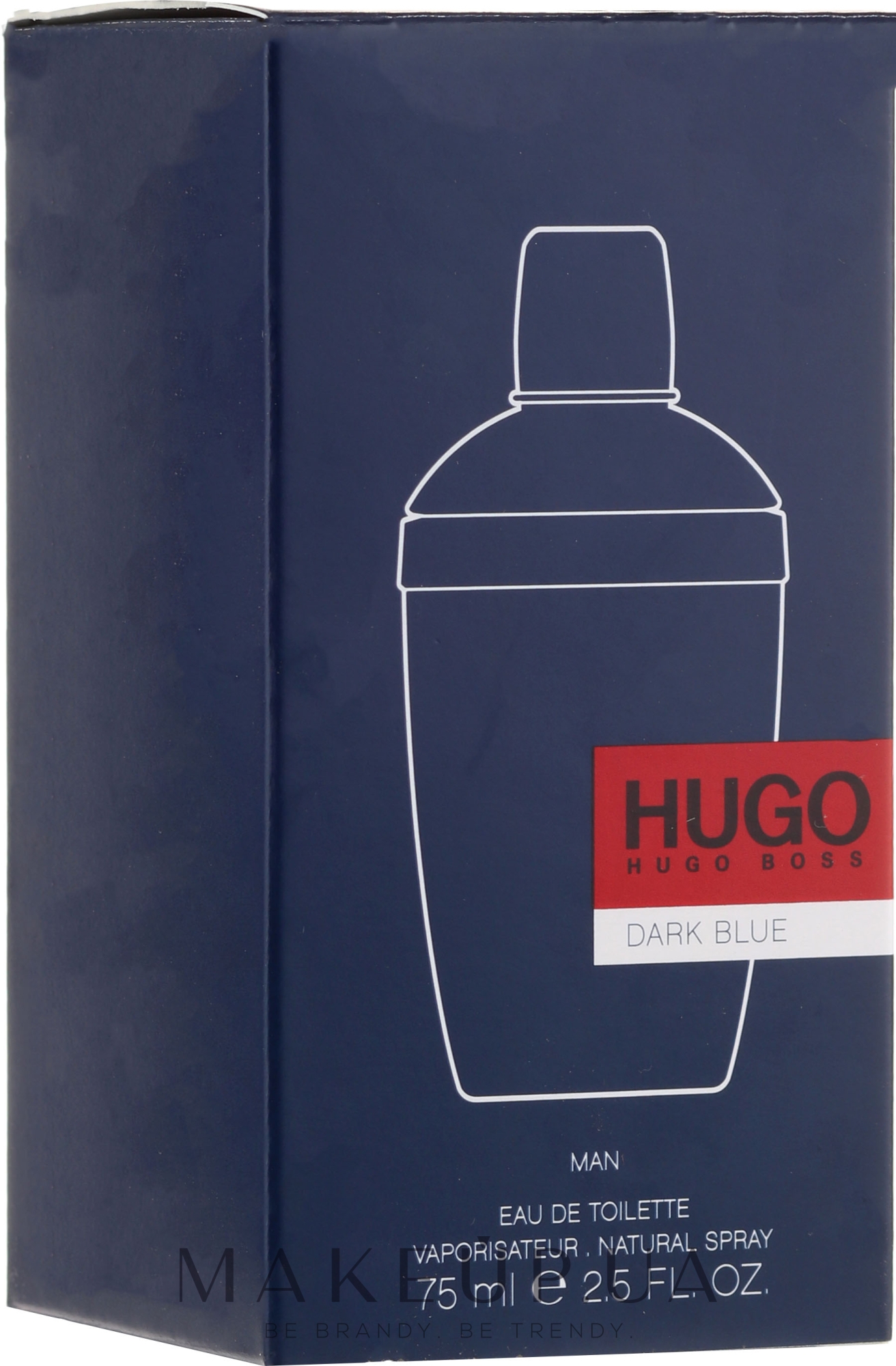 hugo dark blue edt 75ml