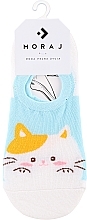 Шкарпетки жіночі низькі cdb200-392, котик - Moraj — фото N1
