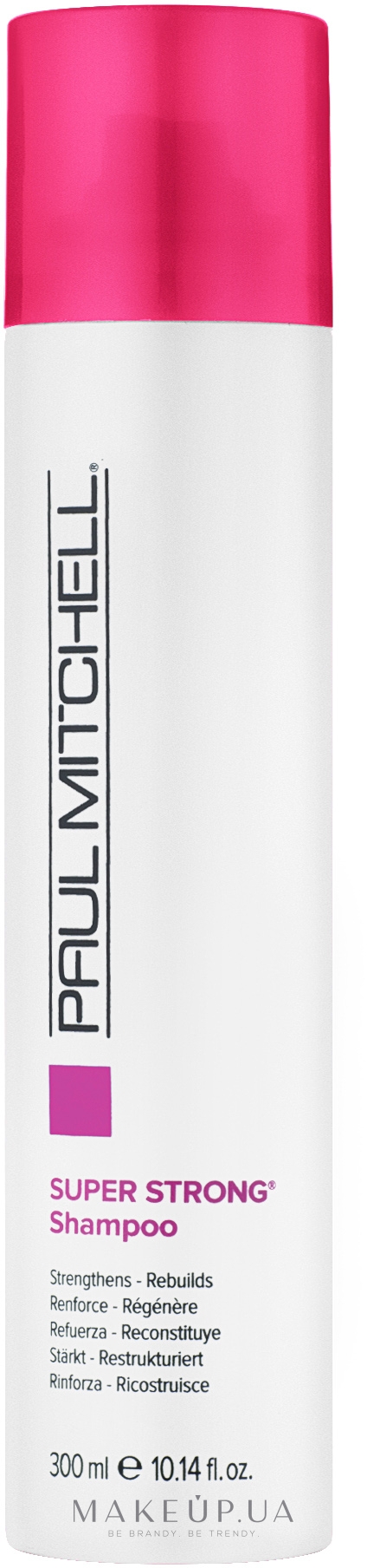 Восстанавливающий и укрепляющий шампунь - Paul Mitchell Strength Super Strong Daily Shampoo — фото 300ml