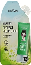 Відлущувальний гель для обличчя - Shinsiaview Milk Plus Perfect Peeling Gel — фото N1