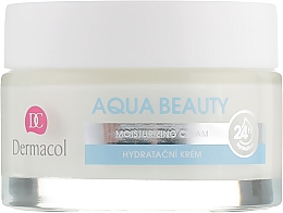 Зволожувальний крем для обличчя - Dermacol Aqua Beauty Moisturizing Cream — фото N2