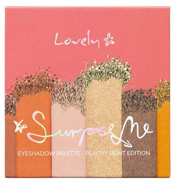 Lovely Surprise Me Eyeshadow Palette Peachy Sight Edition