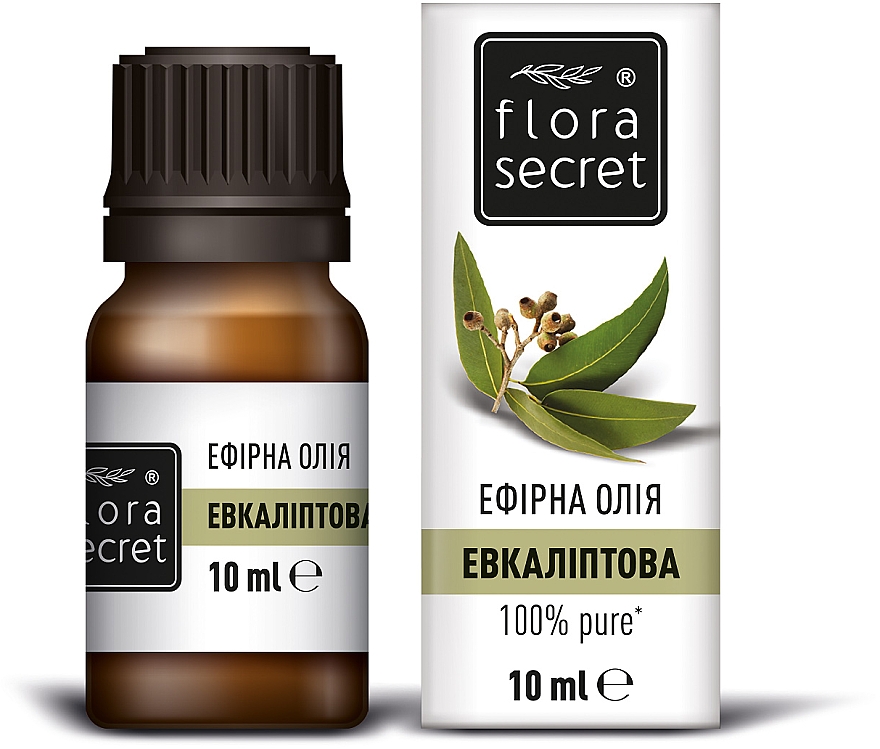 Эфирное эвкалиптовое масло - Flora Secret