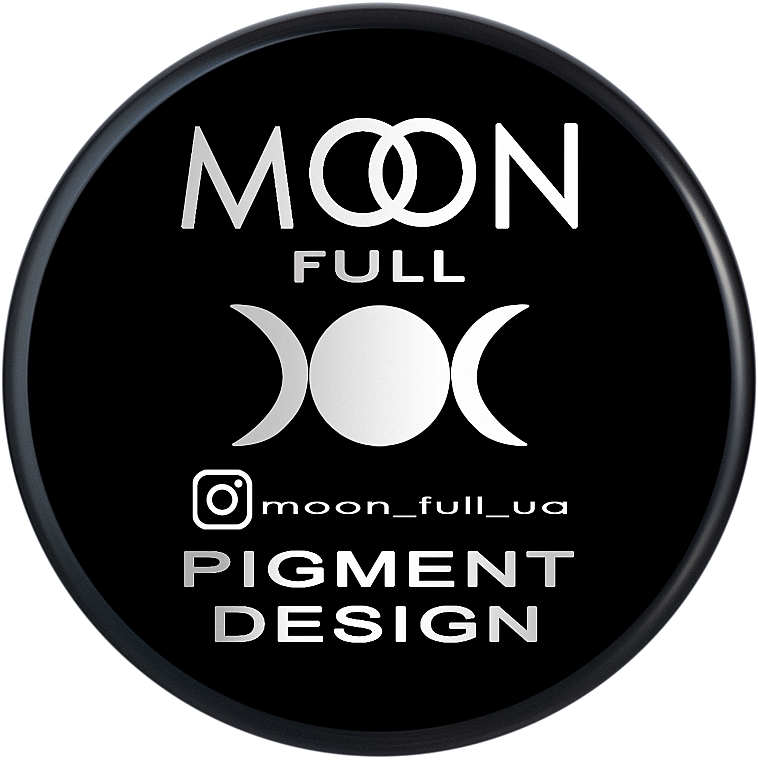 Втирка для ногтей - Moon Full Pigment Design — фото N1