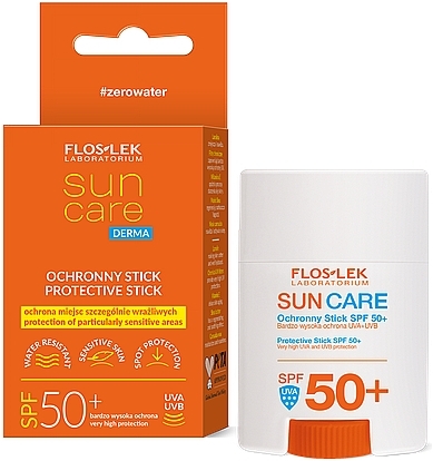 Сонцезахисний стік для обличчя і тіла - Floslek Sun Care Protective Stick SPF 50+ — фото N1