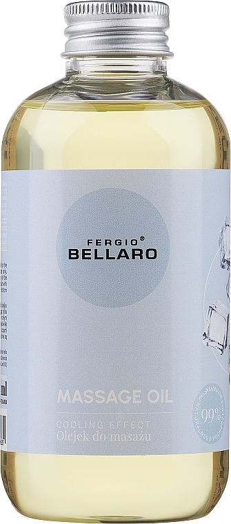 Масажна олія "Освіжальна" - Fergio Bellaro Massage Oil Refreshment — фото N1