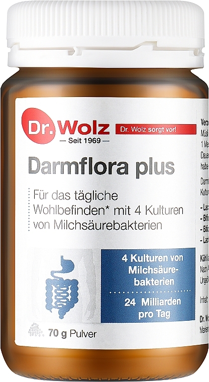 Симбіотик - Dr. Wolz Darmflora Plus — фото N1