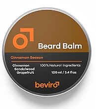  Бальзам для бороди - Beviro Beard Balm Cinnamon Season — фото N1