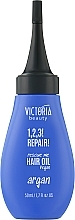 Масло для поврежденных волос - Victoria Beauty 1,2,3! Repair! Hair Oil — фото N1