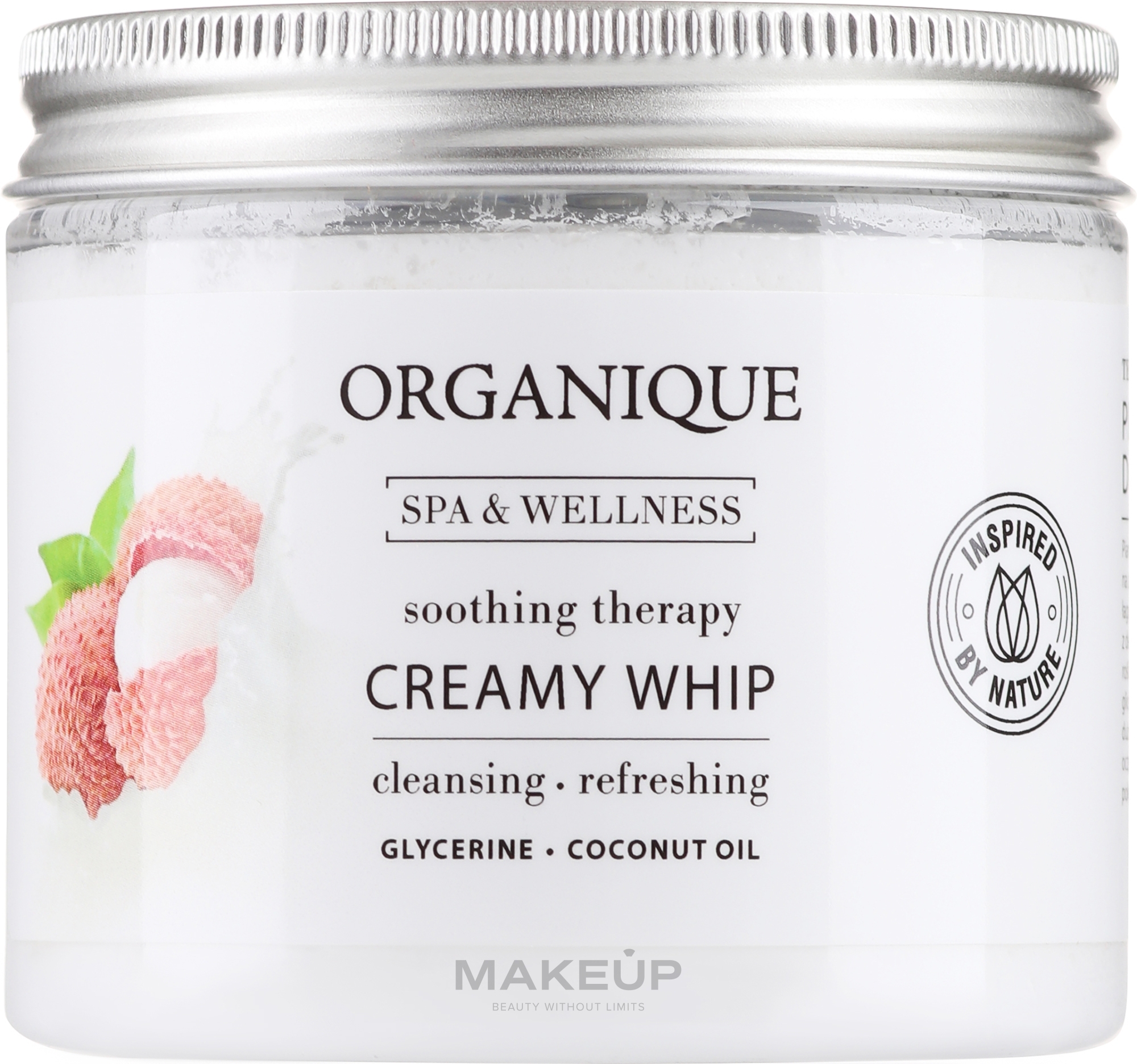 Молочная пена для мытья тела - Organique Spa & Wellness Creamy Whip Milk  — фото 200ml