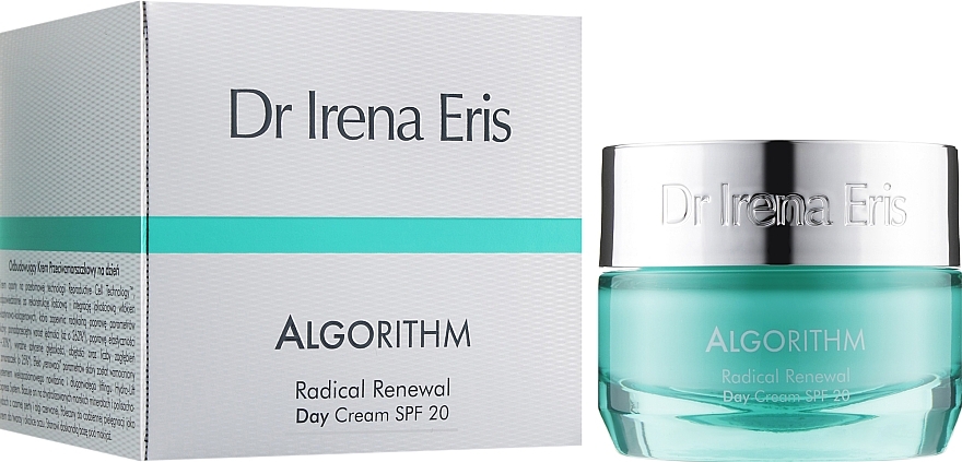 УЦІНКА Денний відновлюючий крем - Dr. Irena Eris Algorithm Radical Renewal D-Cream SPF 20 * — фото N2