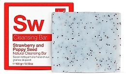 Мило - Dr. Botanicals Strawberry & Poppy Seed Natural Cleansing Bar — фото N1