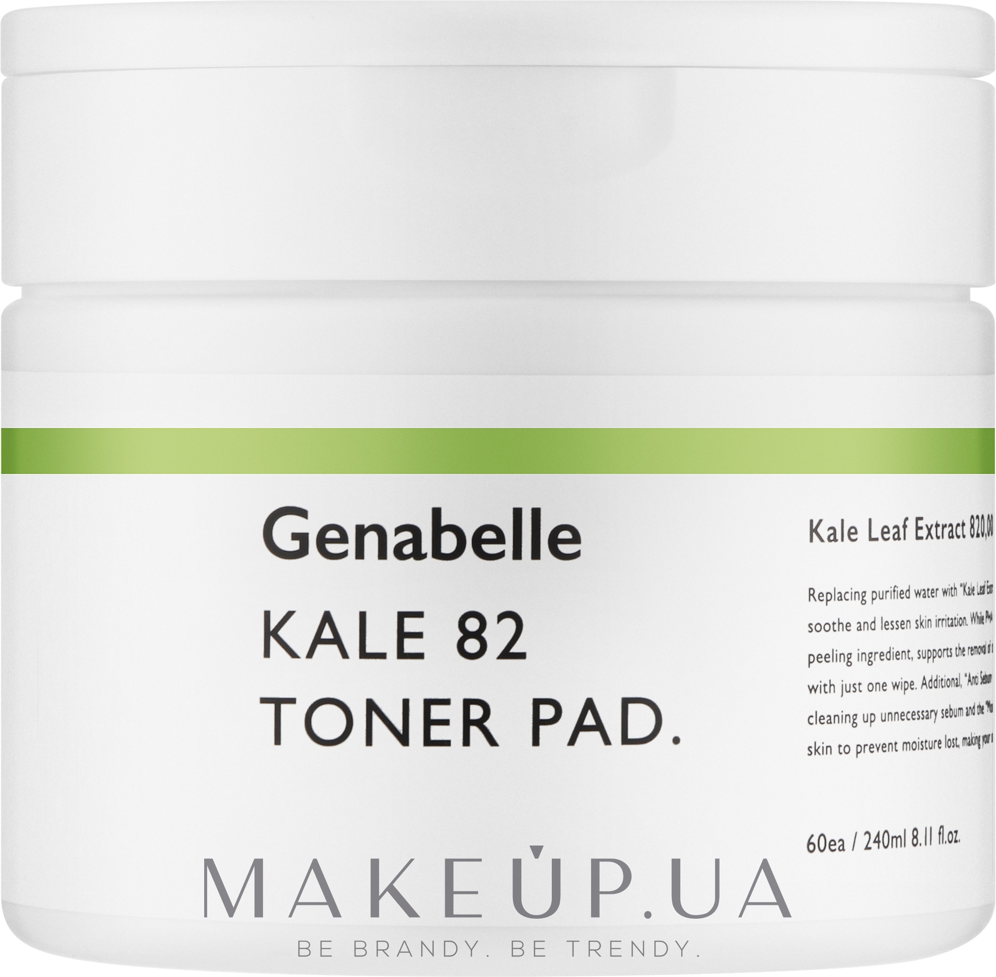 Genabelle Kale 82 Toner Pad