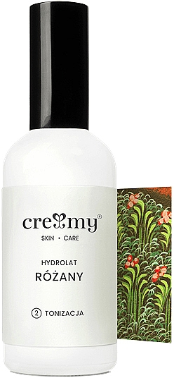Гідролат троянди - Creamy Skin Care Rose Hydrolat — фото N1