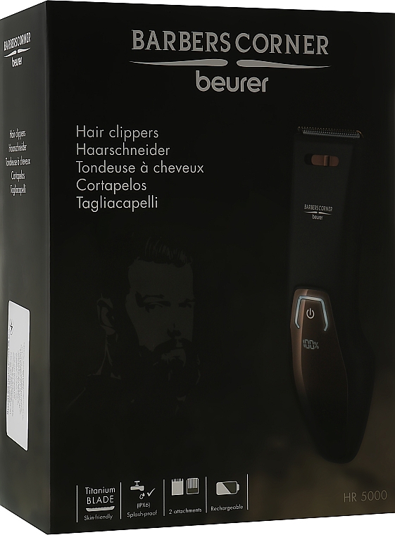 Машинка для стрижки волосся, HR 5000 - Beurer — фото N6