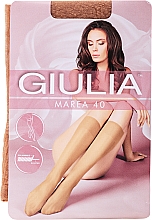 Парфумерія, косметика Гольфи для жінок "Marea Gambaletto" 40 Den, 2 пари, visone - Giulia