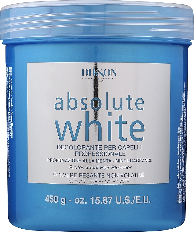 Освітлювальна пудра, яка не пилить - Dikson Absolute White Bleach — фото N1