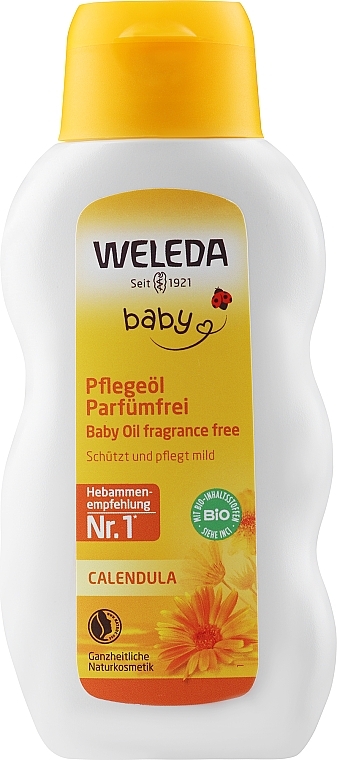Масло для младенцев "Календула" - Weleda Calendula Pflegeol