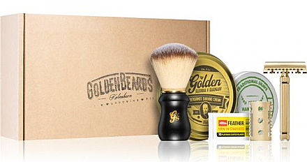 Набор - Golden Beards Shaving Kit — фото N1