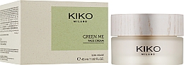 Зволожувальний крем для обличчя - Kiko Milano Green Me Gentle Face Cream — фото N2