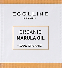 Органическое масло марулы - Ecolline Organic Marula Oil (пробник) — фото N1