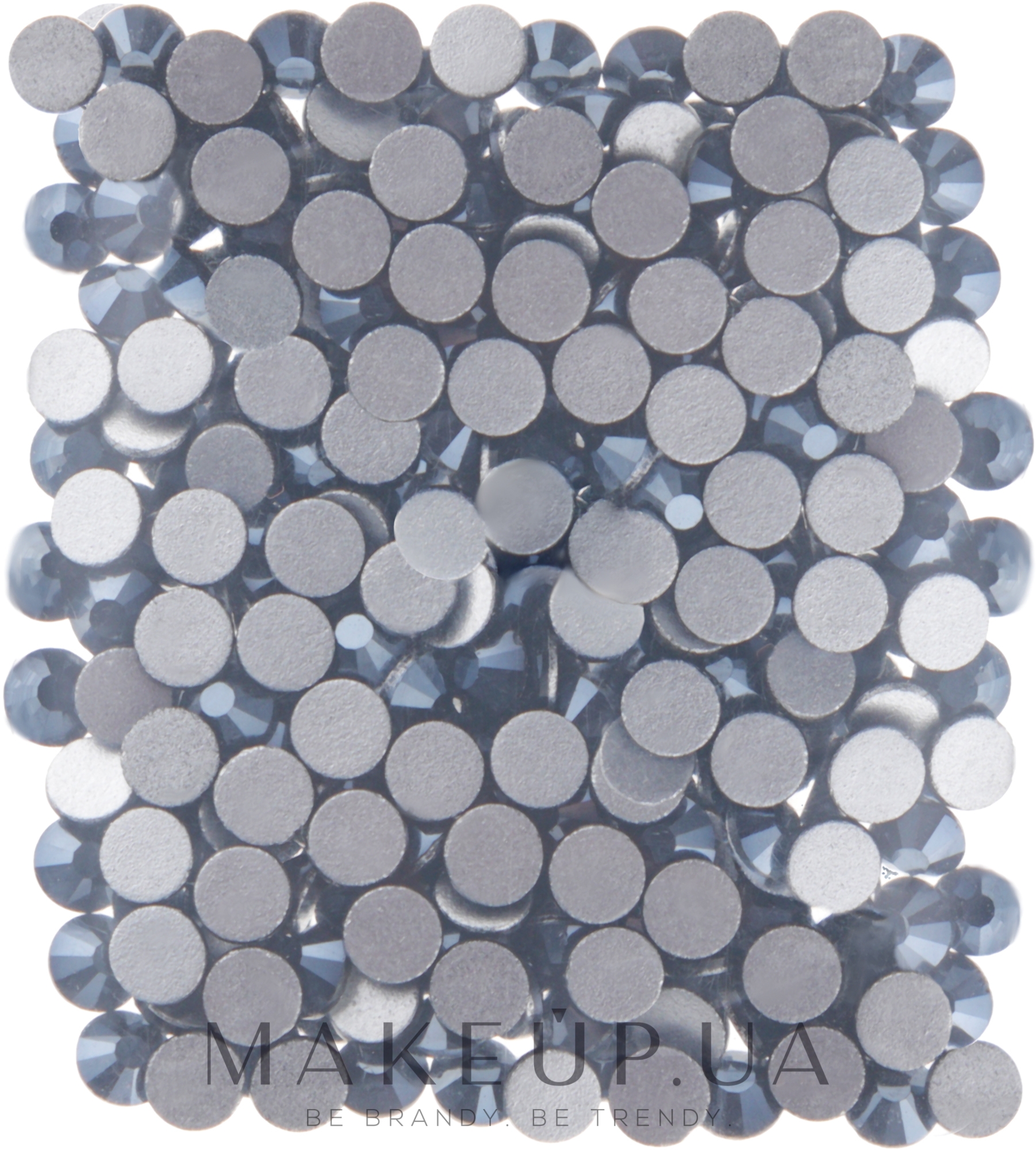 Декоративні кристали для нігтів "Jet Satin", розмір SS 10, 200 шт. - Kodi Professional — фото 1уп