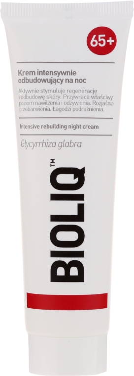 Интенсивно восстанавливающий ночной крем - Bioliq 65+ Intensive Rebuilding Night Cream