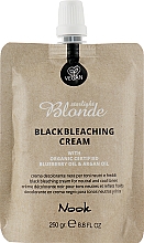 Парфумерія, косметика Знебарвлювальний крем "Чорний" - Nook The Service Color Black Bleacjing Cream