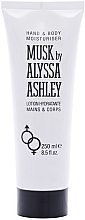 Парфумерія, косметика Alyssa Ashley Musk Hand and Body Moisturiser - Лосьйон для рук і тіла