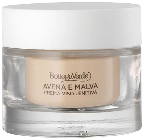 Крем для обличчя - Bottega Verde Avena & Malva Face Cream — фото N1