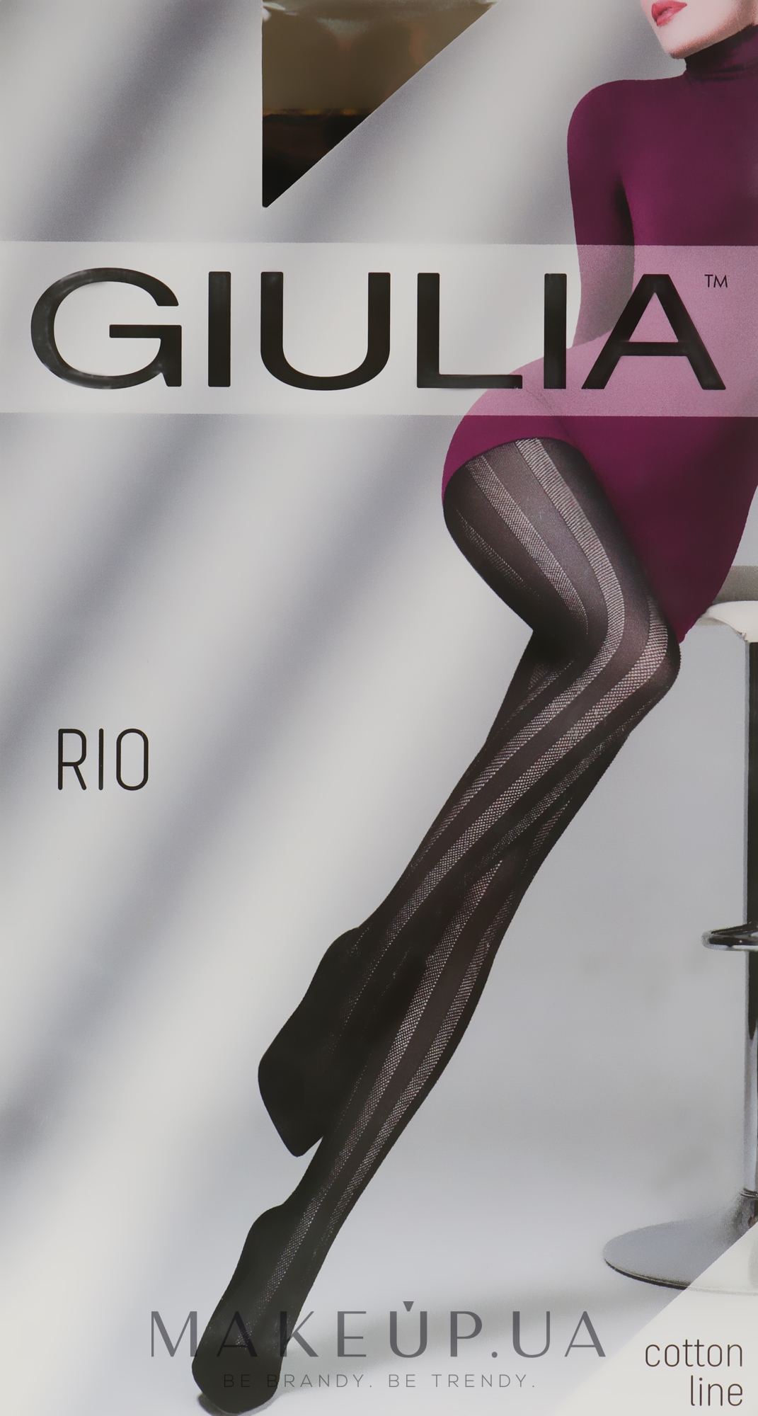 Колготки "Rio Model 2" 150 Den, cafe - Giulia — фото 2