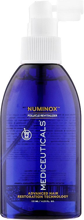 Стимулювальна сироватка для росту волосся та здоров'я шкіри голови, для чоловіків - Mediceuticals Advanced Hair Restoration Technology Numinox — фото N3