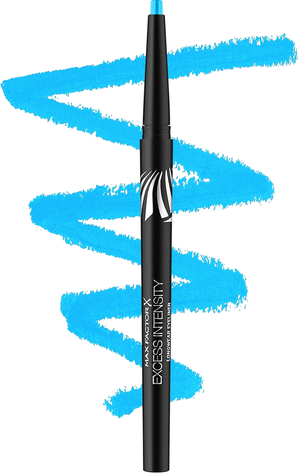 Водостійкий олівець для очей - Max Factor Excess Intensity Longwear Eyeliner — фото Excessive Aqua