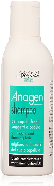 Шампунь для ламкого волосся - BioNike Jonicap Anagen Shampoo — фото N1