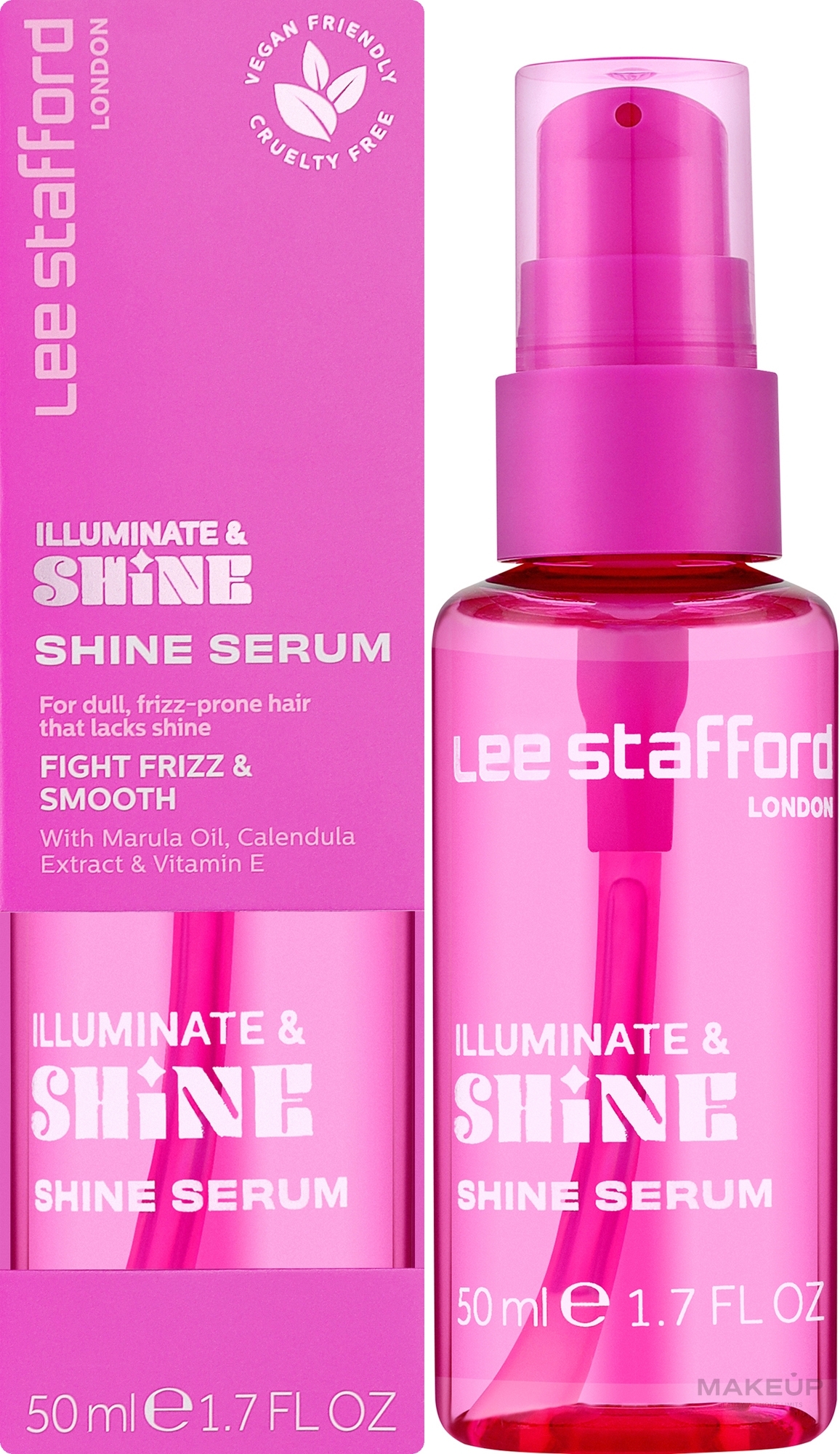 Разглаживающая сыворотка для волос - Lee Stafford Illuminate & Shine Serum — фото 50ml