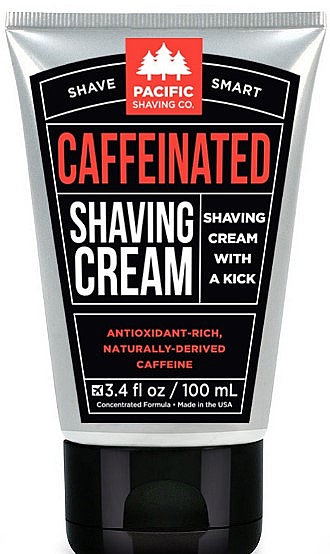 Крем для гоління з кофеїном - Pacific Shaving Company Shave Smart Caffeinated Shaving Cream — фото N1