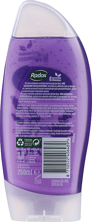 Гель для душу - Radox Feel Relaxed Shower Gel — фото N2