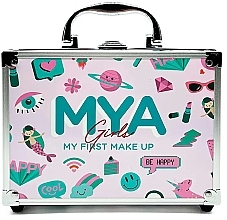 Детский набор для макияжа в кейсе - MYA Cosmetic Girls My First Make Up Be Happy — фото N2