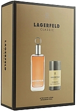 Парфумерія, косметика Karl Lagerfeld Lagerfeld Classic - Набір (a/sh/lot/100ml + deo/stick/75g)