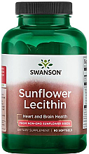 Пищевая добавка "Лецитин подсолнечника", 90 таблеток - Swanson Sunflower Lecithin  — фото N1