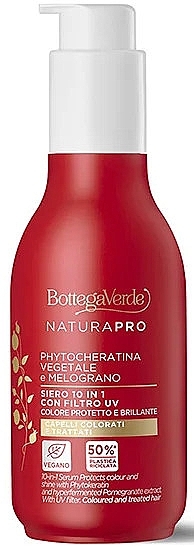 Сироватка для волосся - Bottega Verde Natura Pro Pomegranate Extract Serum — фото N1