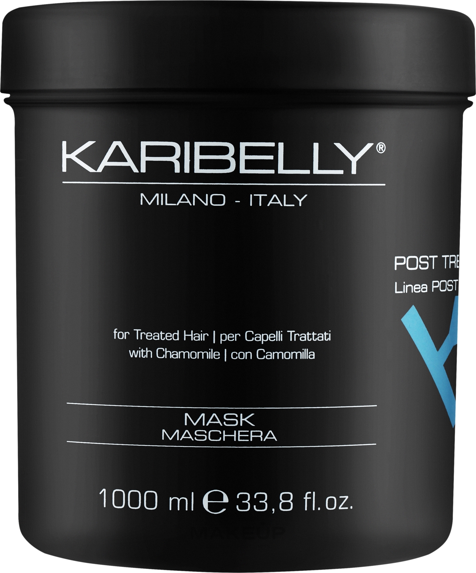 Маска после окрашивания волос - Karibelly Post Treatment Mask — фото 1000ml