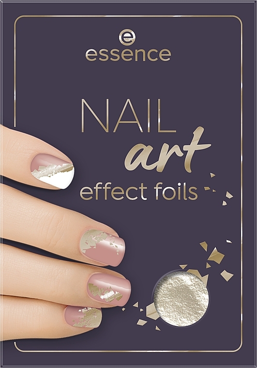 Фольга для дизайну нігтів - Essence Nail Art Effect Foils — фото N1