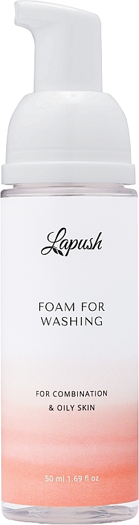 Пінка для вмивання для комбінованої і жирної шкіри - Lapush — фото N2