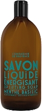 Жидкое мыло - Compagnie De Provence Menthe Basilic Liquide Uplifting Soap Refill — фото N1