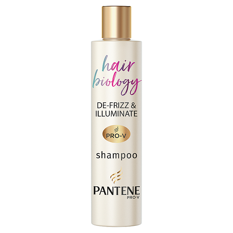 Шампунь "Биология волос" для тусклых и непослушных волос - Pantene Pro-V Hair Biology De-Frizz & Illuminate Shampoo