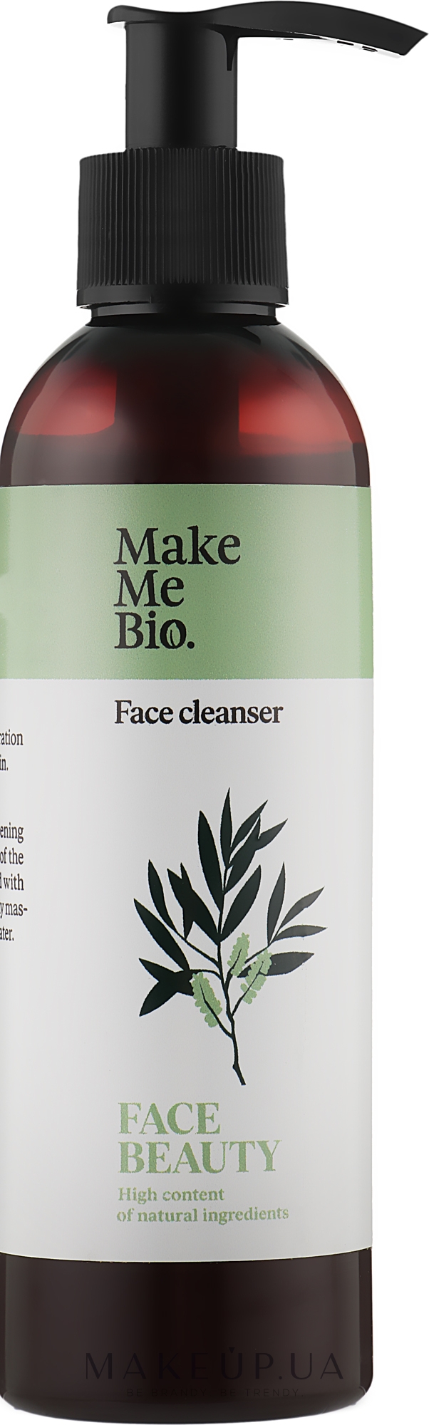 Очищувальний засіб для обличчя "Чайне дерево" - Make Me Bio Face Beauty Face Cleanser — фото 200ml