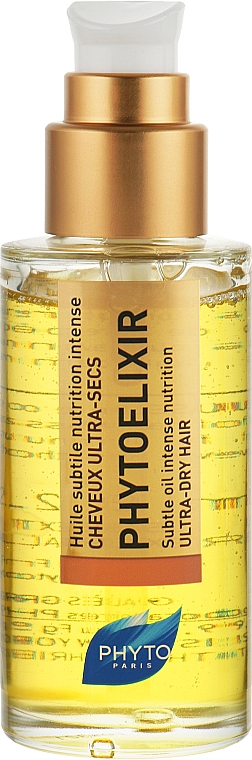 Фітоеліксір олія для волосся "Інтенсивне живлення" - Phyto Phytoelixir Subtle Oil Intense Nutrition Ultra-Dry Hair — фото N1